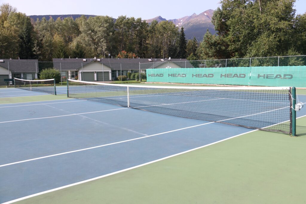 tennis tourist smithers bc tennis court teri church