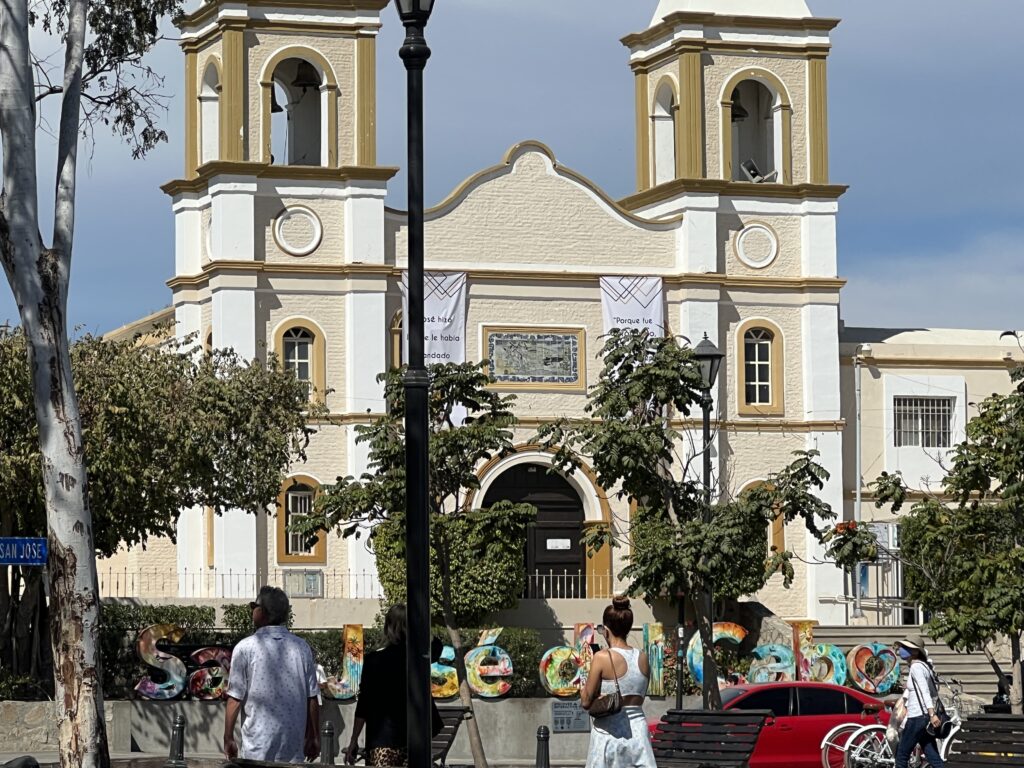 tennis tourist san jose del cabo mexico cathedral teri church