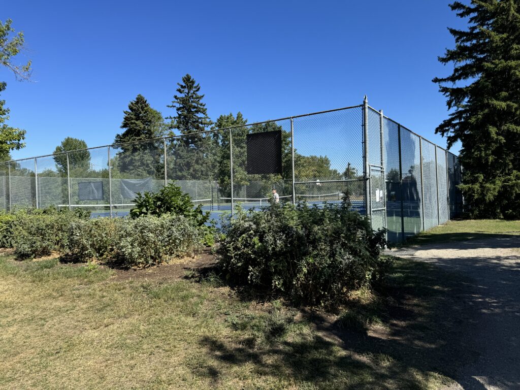Crescent Park Tennis Courts Calgary