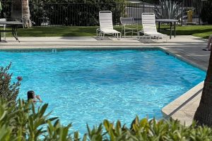 tennis tourist lost pueblos palm springs california pool