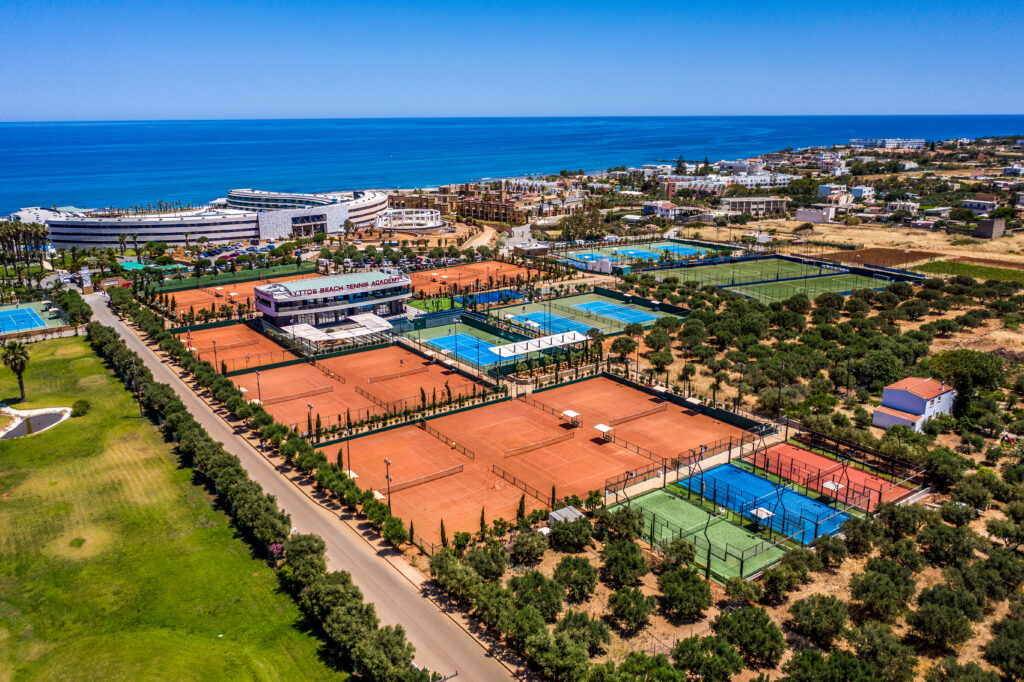 lyttos tennis courts greece